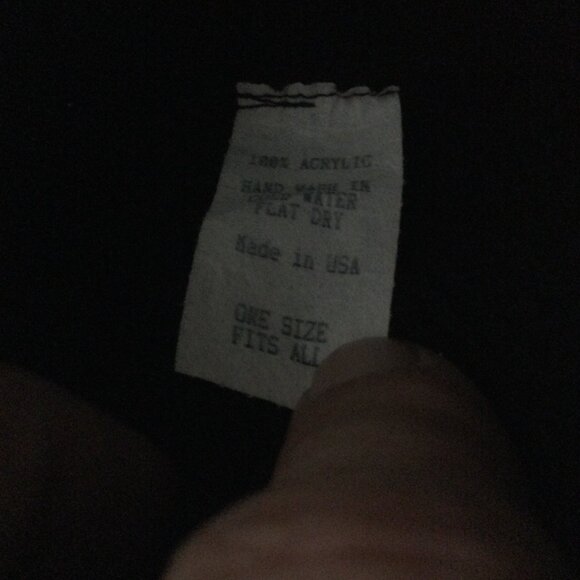 Black n Gold Ladies Bedazzled sweater 100% Acrylic  Vintage size: OS - Picture 4 of 6